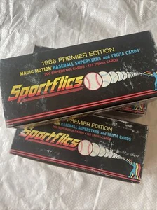 1986 Sportflics Baseball Complete Set - Picture 1 of 2
