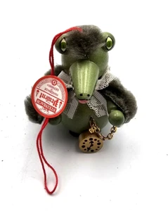 Steinbach Krokodil Weihnachtsschmuck #Z231 Made in Germany mit Etikett und Box - Bild 1 von 9