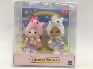 Sylvanian Families Baby Paar Set Einhorn Spielzeug Pudel Seidenkatze Calico Critters - Bild 1 von 5