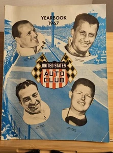 1967 USAC YEARBOOK PROGRAM INDY 500 AJ FOYT SPRINT MIDGET CARS - Picture 1 of 10