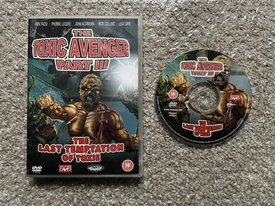 The Toxic Avenger Part III: The Last Temptation of Toxie DVD | Used | Free P&P! - Image 1 of 4
