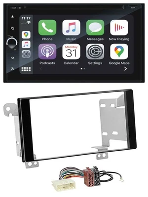 Blaupunkt 2DIN Bluetooth DAB USB DVD MP3 Autoradio für Subaru Forester Impreza X - Bild 1 von 4