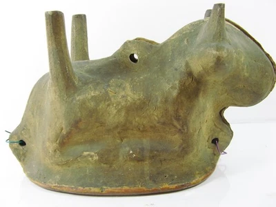 Backform Osterlamm um 1900 Keramik sehr alt ca. L 26 cm B 11 cm H 14 cm (11) - Bild 1 von 4