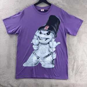 Camiseta Supreme Muñeco de Nieve Para Hombre Talla Mediana Púrpura Gráfico Patín - Imagen 1 de 5