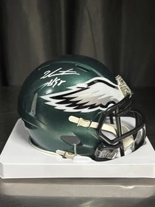 Philadelphia Eagles Jalen Carter signierter Speed Mini Helm Beckett - Bild 1 von 2