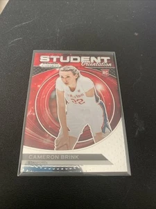 2023-24 Panini Draft Picks Cameron Brink Rookie Student Orientation Silver Prizm - Picture 1 of 6