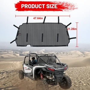 RZR Rear Window Soft Net Wesh Panel for 2024 2025 Polaris RZR XP 1000/ 4 1000 - Picture 1 of 10
