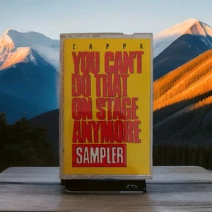 FRANK ZAPPA YOU CAN'T DO THAT ON STAGE ANYMORE SAMPLER CASSETTE LIVE IN CONCERT - Picture 1 of 5
