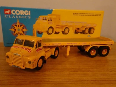 CORGI CLASSICS J.W. JACK RICHARDS BEDFORD S PLATFORM TRUCK MODEL 19802 1:50 - Image 1 of 4