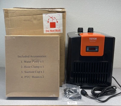 VEVOR CL-280 Pixie Water Chiller 52 Gal 1/10hp Quite Aquarium NOVO - Imagem 1 de 4