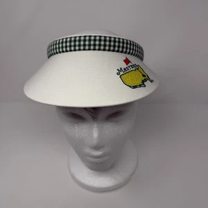 Vintage Masters Damen Schirmmütze weiß grün kariert Made in USA - Bild 1 von 6