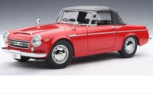 Autoart Datsun Fairlady 2000 SR311 Red Open Car Solex Carburetor 1/18 Model Car - Picture 1 of 11