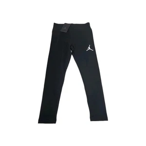 Nike Jordan Jumpman Girls Leggings True Black Size Medium (10-12) New Gorpcore - Picture 1 of 6