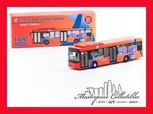 SEP 2025 Masterpiece SG60 SINGAPORE SCANIA K230UB BUS 1:110 Budget Terminal - Picture 1 of 5