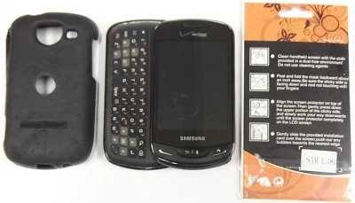 Teléfono celular Samsung Brightside SCH-U380 - negro (Verizon) raro - incluido Foto 1 de 3