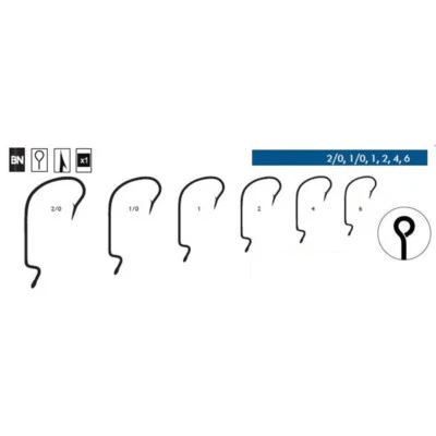 5 X ROBINSON 295BN TITANIUM OFFSET WORM HAKEN, DROP SHOT HOOKS CARBON JIGHAKEN