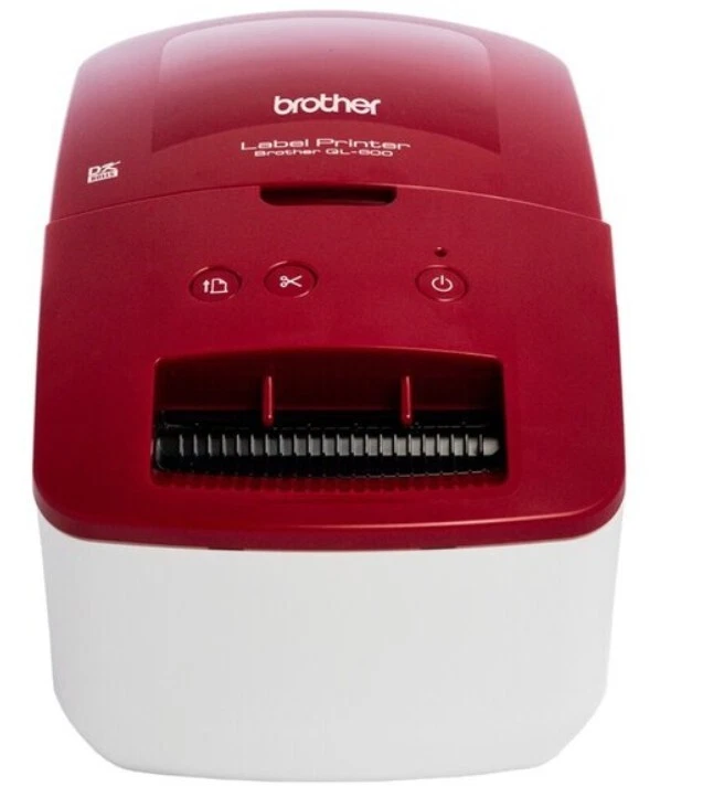 Brother Brother QL-600R Etikettendrucker bis zu 44Etiketten/Min USB2.0 Anschluss - Bild 1 von 1