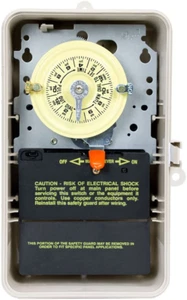 Schwimmbadpumpe Timer Intermatic 208-277V DPST 24 Stunden mechanische Zeitschalter - Bild 1 von 4