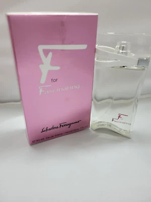 Salvatore Ferragamo F para Fascinante Para Mujer 3.0 OZ/90 ML EDT Spray Sellado Foto 1 de 3