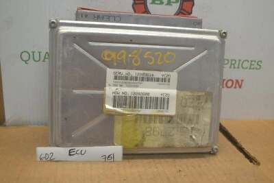 Unidad de control del motor Oldsmobile Alero 2001-2004 módulo ECU 12209614 761-6D2 Foto 1 de 4