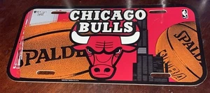 Vintage Chicago Bulls Sport Nummernschild Kunststoff Wincraft NBA - Bild 1 von 2