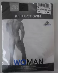 NEU & OVP: LEVEE DAMEN MÄNNER HERRENSTRUMPFHOSEN WOMAN! PERFECT SKIN! Gr. 48-50 - Bild 1 von 2