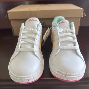 Adidas Grand Court x Disney Little Kinderschuhe Cloud White-Spark-Pulse Magenta - Bild 1 von 11