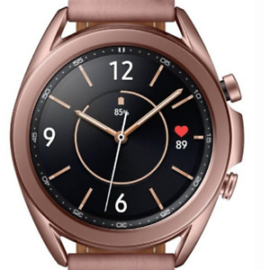 Samsung Galaxy Watch3 Smart Watch HRM Black 4G SM-R850 41mm ROSE GOLD+ CHGR