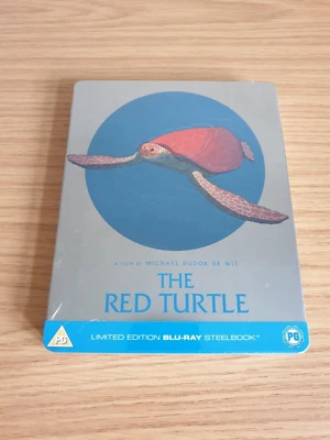 The Red Turtle Steelbook - Blu ray - Brand New & Sealed - UK Anime Studio Ghibli - Image 1 of 2