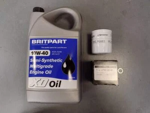 Rover K Series Oil Filter & 5L 10w40 Semi Synthetic Oil 25 45 ZR ZS F TF - Picture 1 of 1