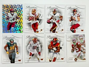 Tarjetas de fútbol americano Prestige Washington Commanders 2023 Portis Antonio Gibson Forbes - Imagen 1 de 3