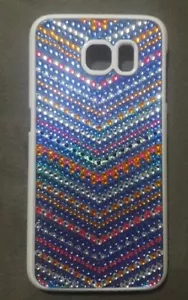 Samsung Galaxy S6 Hardcover Multicolor Brillant White - Bild 1 von 3