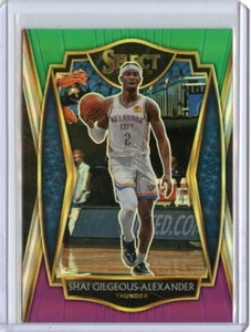 Select Prizms 2020-21 verde blanco púrpura #119 Shai Gilgeous-Alexander - Imagen 1 de 1