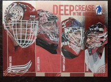 2003 - 2004 ITG Be A Player Dominik Hasek Curtis Joseph Deep In The Crease #DC-8