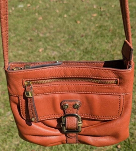 Borsa a tracolla Etienne Aigner collezione Whitney in pelle marrone alla moda - Foto 1 di 17