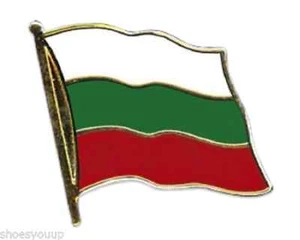 Insignia alfiler de solapa esmalte esmaltado de cortesía con bandera nacional de Bulgaria 3/4 - Imagen 1 de 3