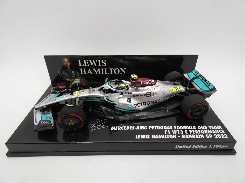 MINICHAMPS 417220144 MERCEDES GP - F1 W13E TEAM MERCEDES-AMG PETRONAS F1 N 44 3r