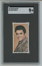 Elvis Presley 1963 Mister Softee #12 Top 20 SGC 9 MINT Rock and Roll Legend