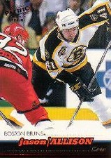 1999-00 (BRUINS) Pacific Red #17 Jason Allison