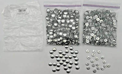 (450+) WCM3044WESS1GR OSBORNE #30-44 WIRE EYE BUTTON MOLDS SOFT SHELL 3/4" - Image 1 of 4