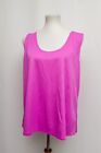 Vintage Sarah B womens blouse set pink 2X 90s