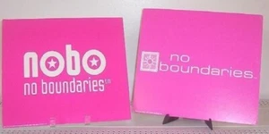 Store Display Fixture 14 CARDBOARD SIGNS GIRLS CLOTHING No Boundaries - Picture 1 of 1