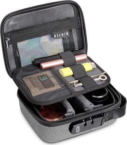 OZCHIN Neu Hartschale Geruchsdichter Beutel mit Zahlenschloss Geruchsdichte Stash Box - Bild 1 von 7