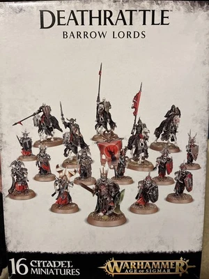 Start Collecting Warhammer AoS Barrow Lords Deathrattle Old World Sigmar Fantasy - Image 1 of 4