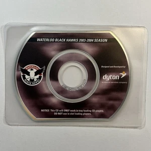 Waterloo Black Hawks Hockey USHL Mini Disc 2003-2004 Season - Picture 1 of 2