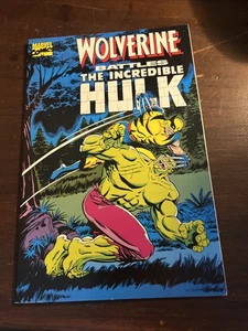 Wolverine Battles the Incredible Hulk, Reimpresiones Hulk # 180, 181 (Marvel 1989) - Imagen 1 de 2