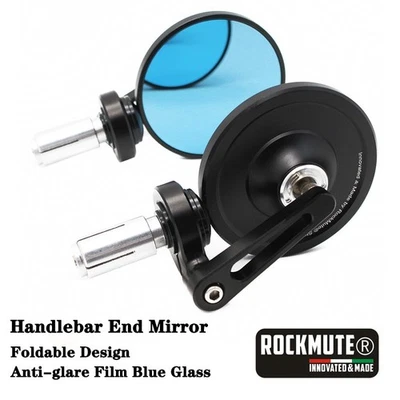 Handlebar Convex Rear View Mirror Bar End For STREETFIGHTER S 848 V2 V4/S/SP - Image 1 of 4