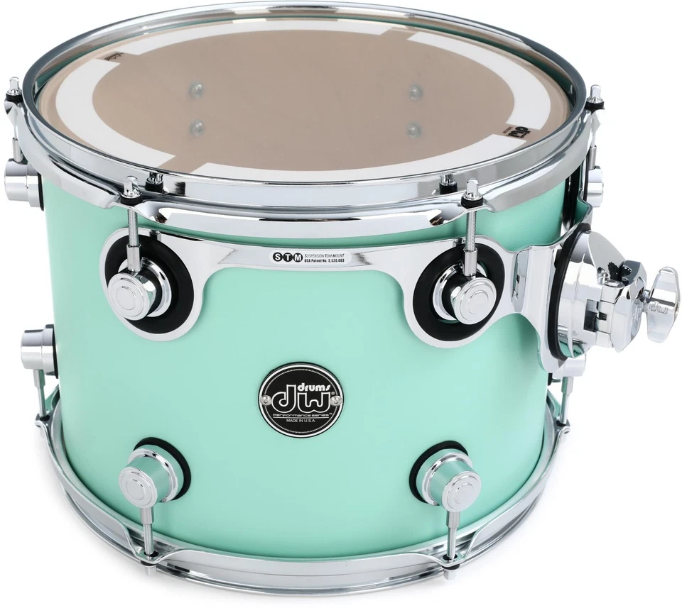 Tom montado serie DW Performance - 9 x 12 pulgadas - espuma de mar satinada - agua dulce Foto 1 de 1