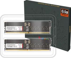 V-Color DDR5 64GB (2x32GB), 4800MHz CL40 ECC RDIMM - TR532G48S440K - Picture 1 of 5