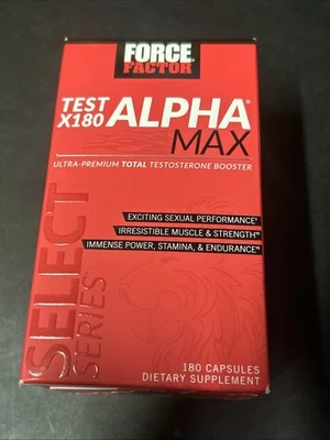 Force Factor Test X180 Alpha Max Muscle, Strength Exp 27 - Imagem 1 de 4